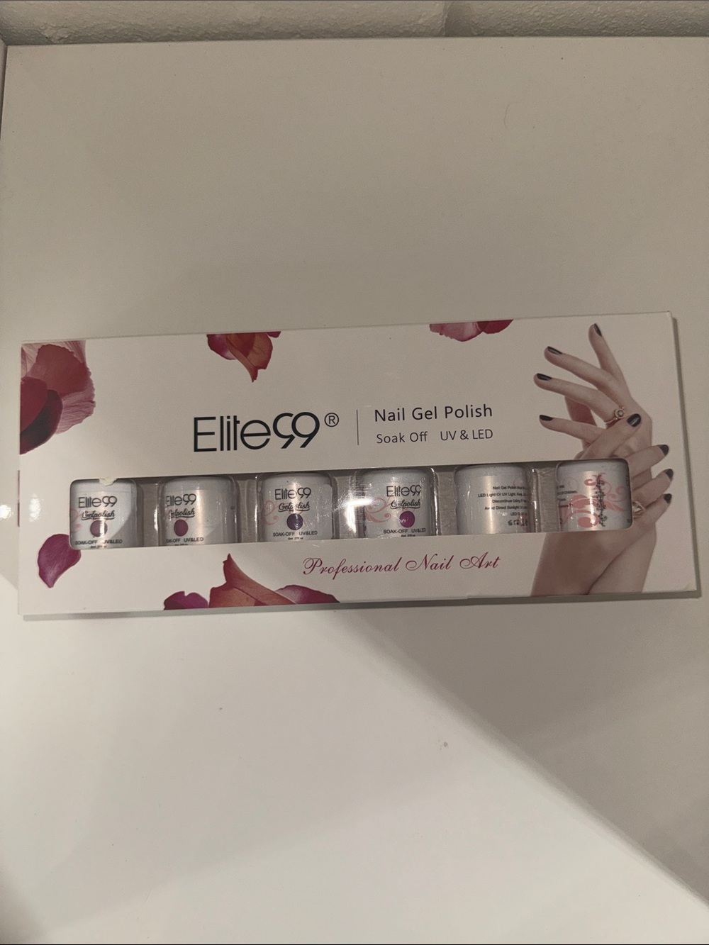 Pink Gel Press-On Nail Set — Gel Finish Salon Results
